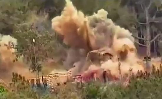 Indian Army blows up Pakistani posts on LoC