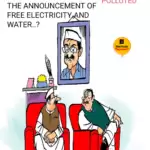 Sketched thoughts – Delhi Air’s Polluted
