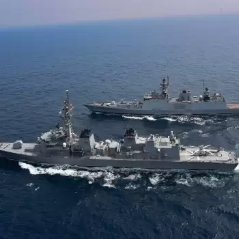 India-Saudi Arabia Naval Exercise Underway