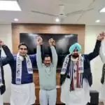 Former Congress Leader, Jagmohan Singh Kang join AAP with his sons