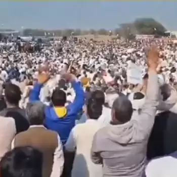 Farmers movement: Mammoth crowd in Charkhi Daadri mahapanchayt, five resolutions passed