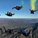 Spots where you can enjoy skydiving in India.