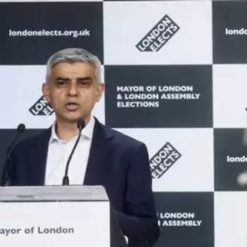 Sadiq Khan re-elected London mayor