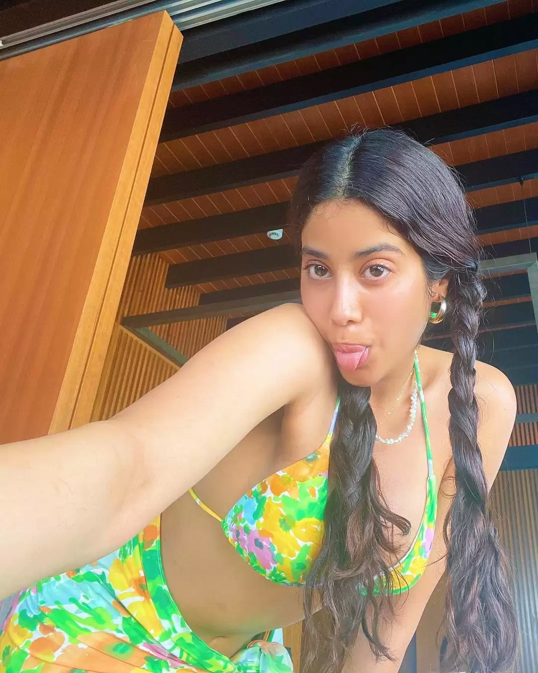 Janhvi Kapoor shares these new stunning vacation pictures.