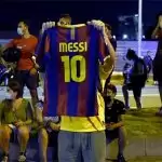 Messi fans demand Barcelona president’s resignation, gather outside Camp Nou