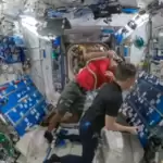 Astronaut gets a haircut in the International Space Station, watch this amazing video!!