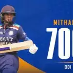 Milestone of Mithali: becomes first woman cricketer to complete 7,000 ODI runs