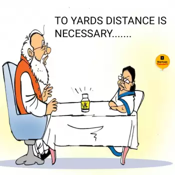 Sketched Thoughts – Two yards distance is necessary