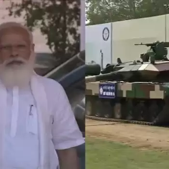 PM Modi handed over Arjun Tank M-1A to Army