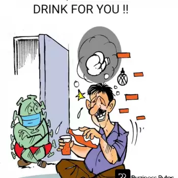Sketched Thoughts – Say, Make A Drink For You!!