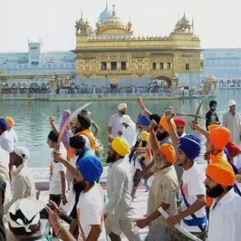 SAD (Mann) supporters raised pro-Khalistan slogans at the Golden Temple