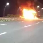 5 charred to death on a road accident on Lucknow-Agra expressway