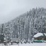 Snowfall continues in Gulmarg, other upper places