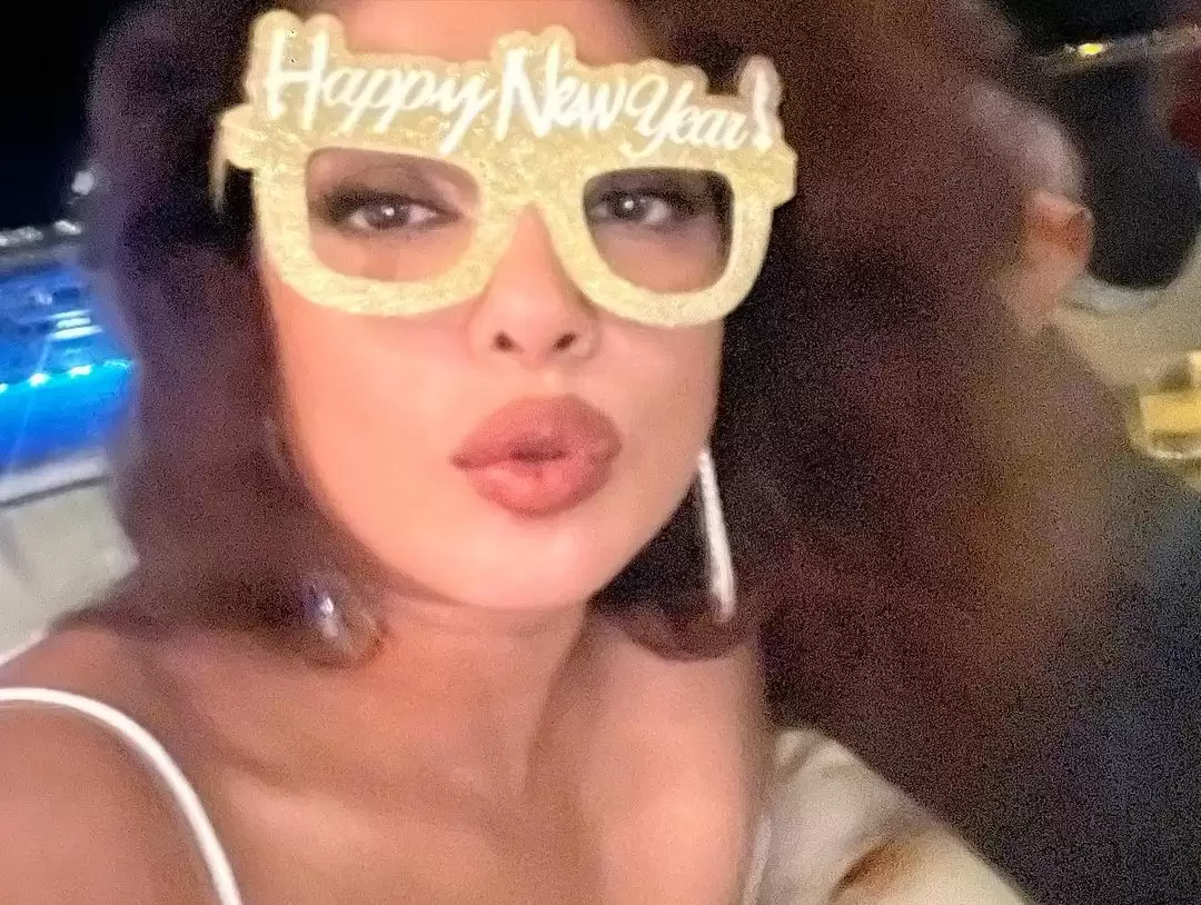 It’s PC’s New Year! Check Out New Year’s Pictures of Priyanka Chopra With Her Husband Nick Jonas