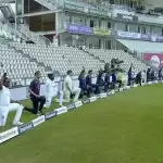 Southampton Test: England, West Indies take a knee ahead of start