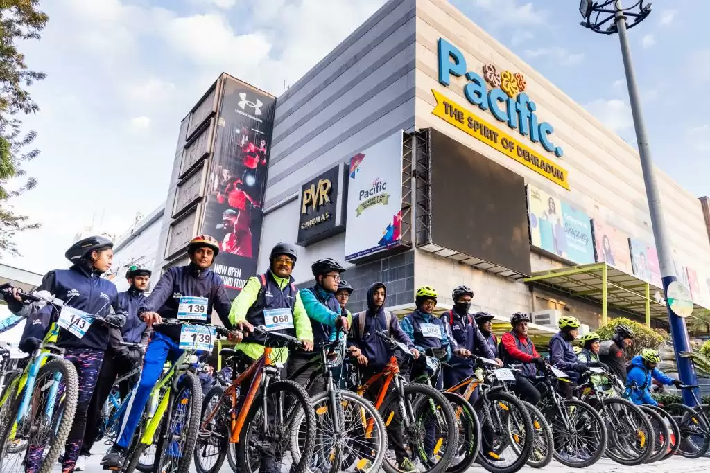 Pacific Mall hosts one of the City’s largest cyclathon- ‘Riding For DOON’ Season 2 in association with Rising Riders Cycling Club