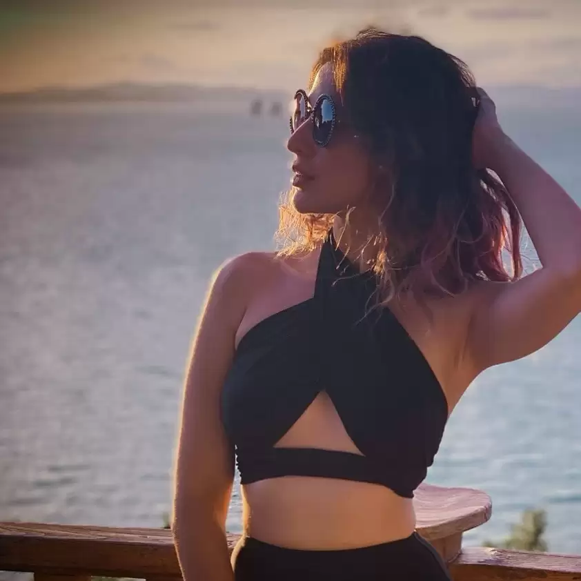 Pictures of Raai Laxmi go viral on the internet.