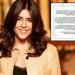 Ekta Kapoor gives up one year salary to help her employees during the Lockdown