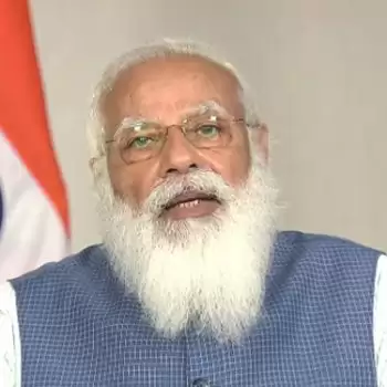 Humanity left behind in the blind race for economic development: Modi