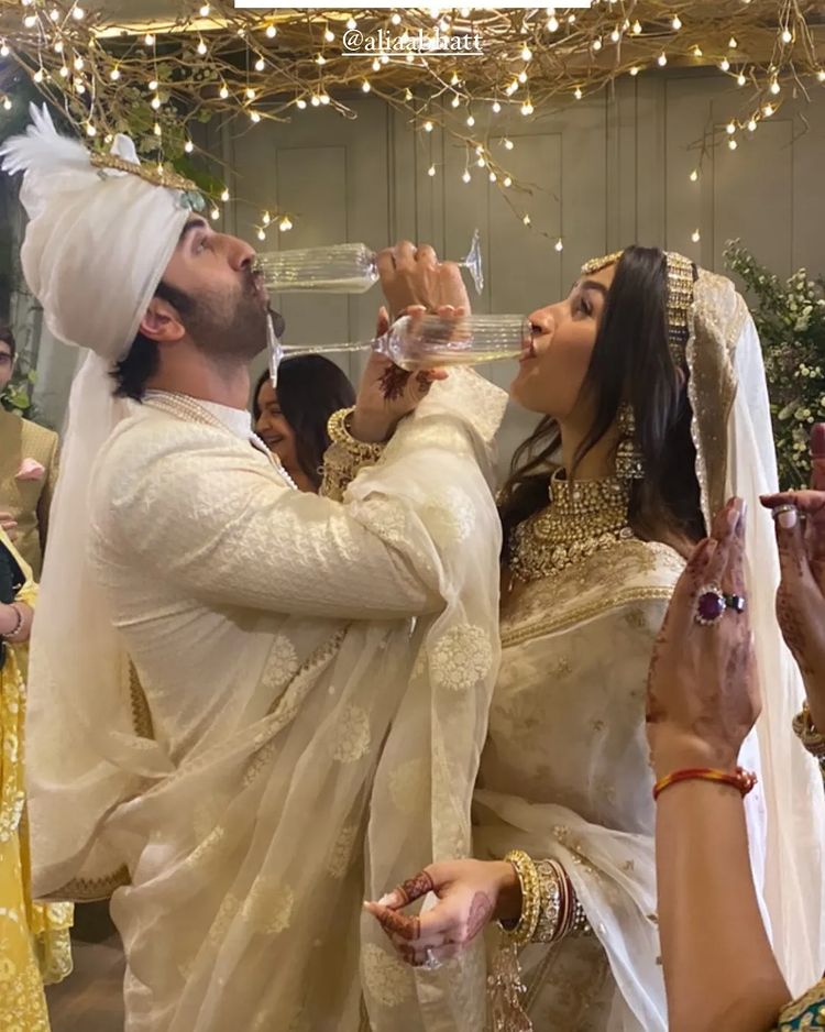 Alia Bhatt and Ranbir Kapoor wedding pictures