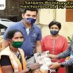 Salaam Bombay Foundation has honoured 75 BMC Marshals