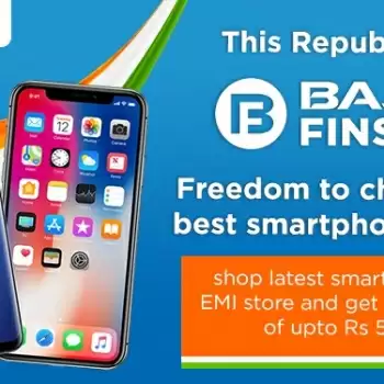 This Republic day Bajaj Finserv gives you the freedom to choose the best smartphone on EMI