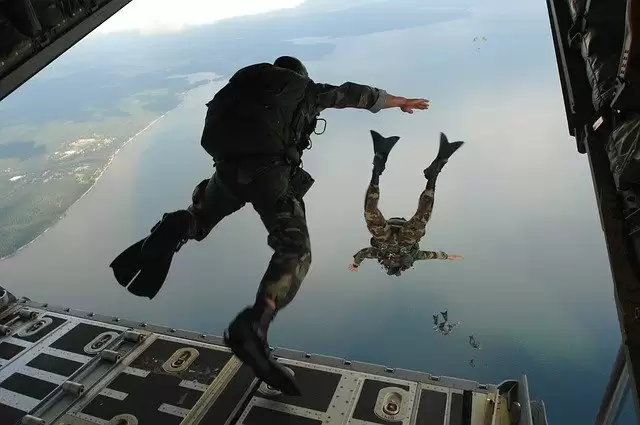 Spots where you can enjoy skydiving in India.