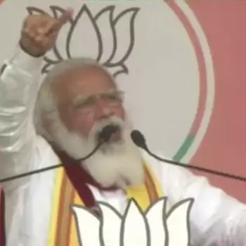 People afraid of BJP started destabilizing the country with lies, rumors: Modi