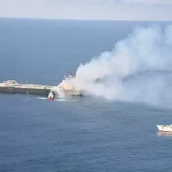 Fire extinguished on oil tanker off Syria after suspected drone attack