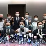 All opposition lawmakers resign in Hong Kong to protest Chinese law