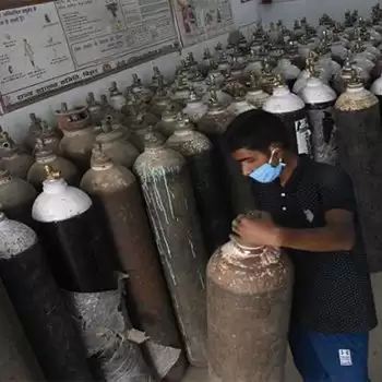 Exports of oxygen up 700% compared to January 2020