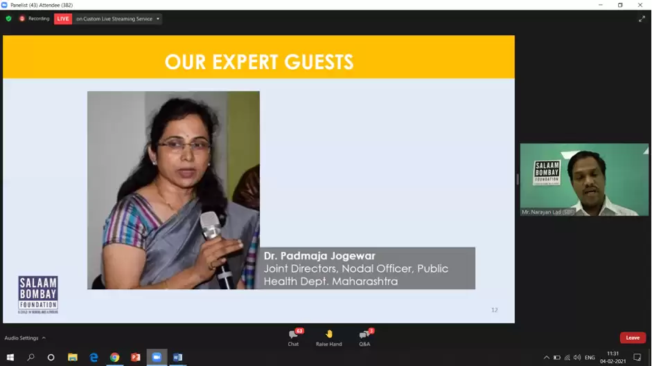 Salaam Bombay Foundation’s Engaging 20,000 Students Virtually Across Urban Cities in india
