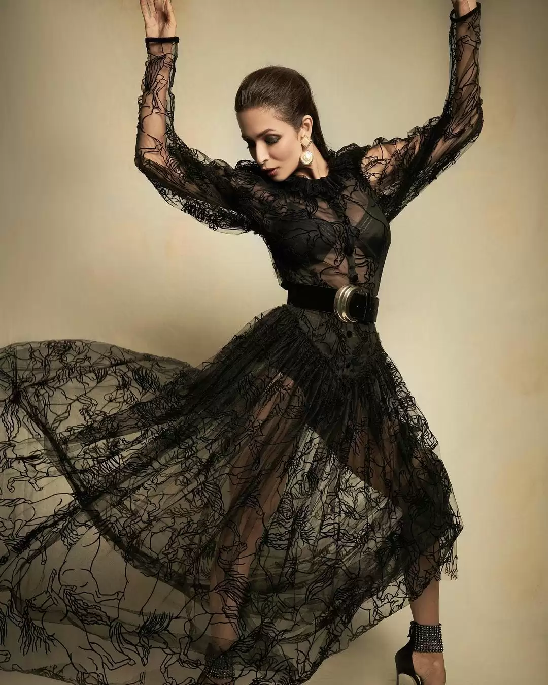 Malaika Arora is steaming up cyberspace with her latest photoshoots.
