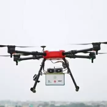 Telangana Govt to Start Using Drones for Vaccination