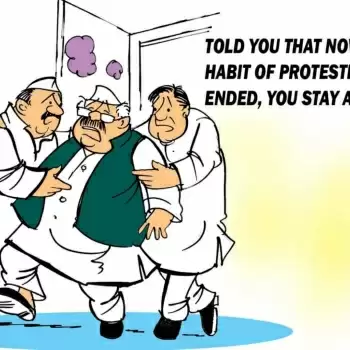 Sketched Thoughts – told u that now the habit of protesting has end  you stay at home