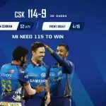 IPL-13: MI beat CSK comprehensively by 10 wickets