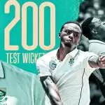 Rabada scalp 200 Test wickets