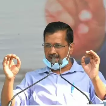 Kejriwal accuses in farmer’s mahapanchayat: BJP government made Red Fort scandal