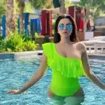 TV actress Shama Sikander raises the temperature with her alluring pictures.