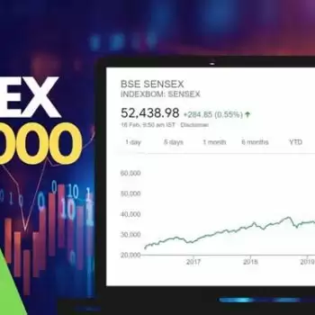 Sensex closed above 52 thousand mark
