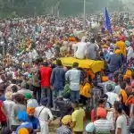 Farmers blocked NH-24, traffic chaos continues at Delhi’s borders