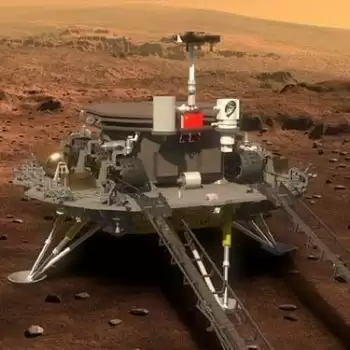 China successfully landed a spacecraft on Mars