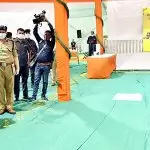 UP CM Yogi Adityanath arrives in Ayodhya to review preparations for bhoomi pujan of Ram Temple