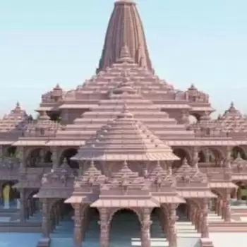 First consignment of red stones reached Ayodhya