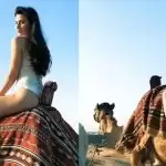 Arbaz Khan’s GF Giorgia enjoys camel back ride in swim suit