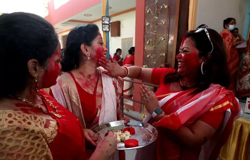 Sindoor Khela Organized in Lucknow