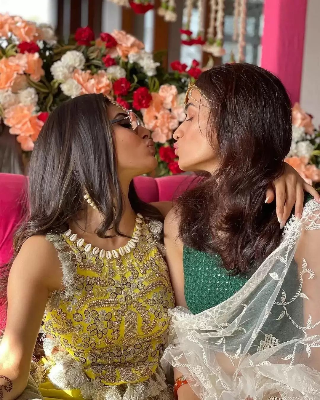 Mouni’s Haldi and Mehandi Ceremony Pictures Went on Viral