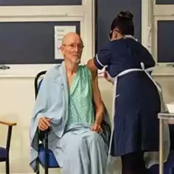 First man in world to get COVID-19 vaccine, dies