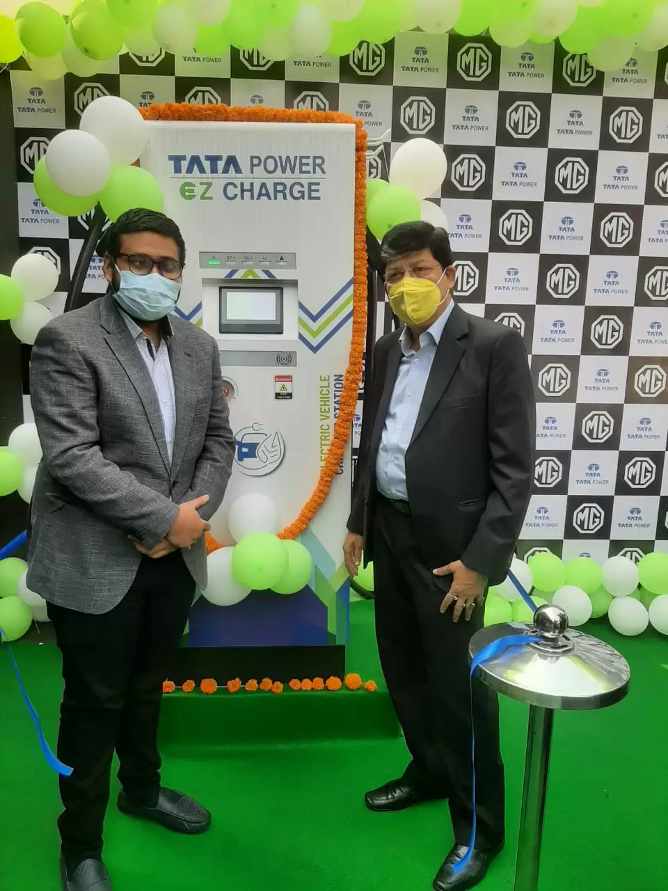 MG Motor and Tata Power deploy the first 60 kW EV charging station at Kolkata