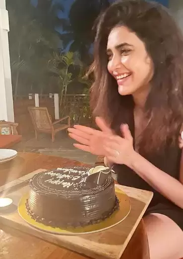 Karishma Tanna Celebrated Her Birthday With a Delicious Chocolate Cake, Check Pictures Here!
